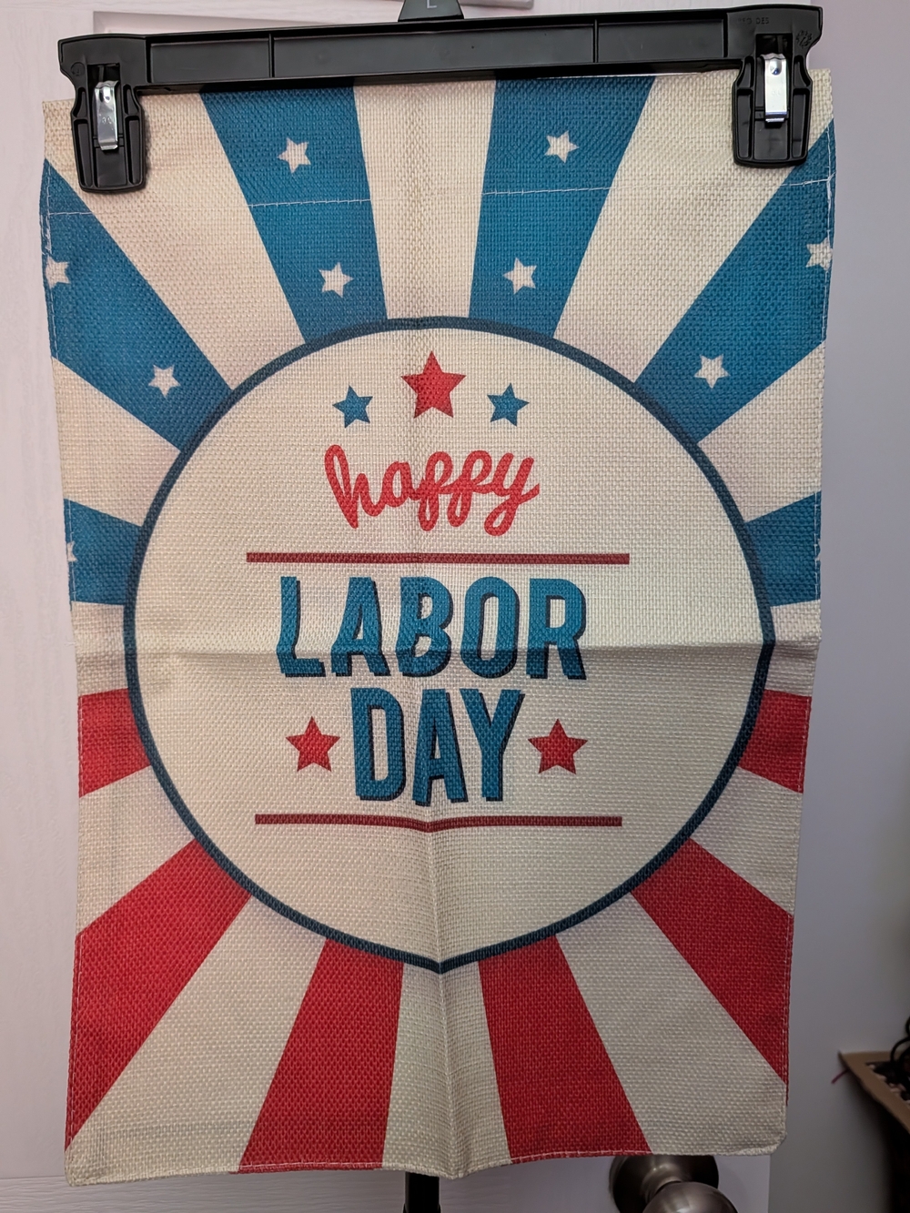 Happy Labor Day Decorative Flag